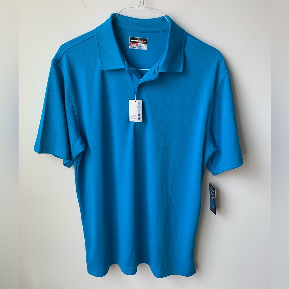 Grand Slam Performance Bright Blue Polo Size Large